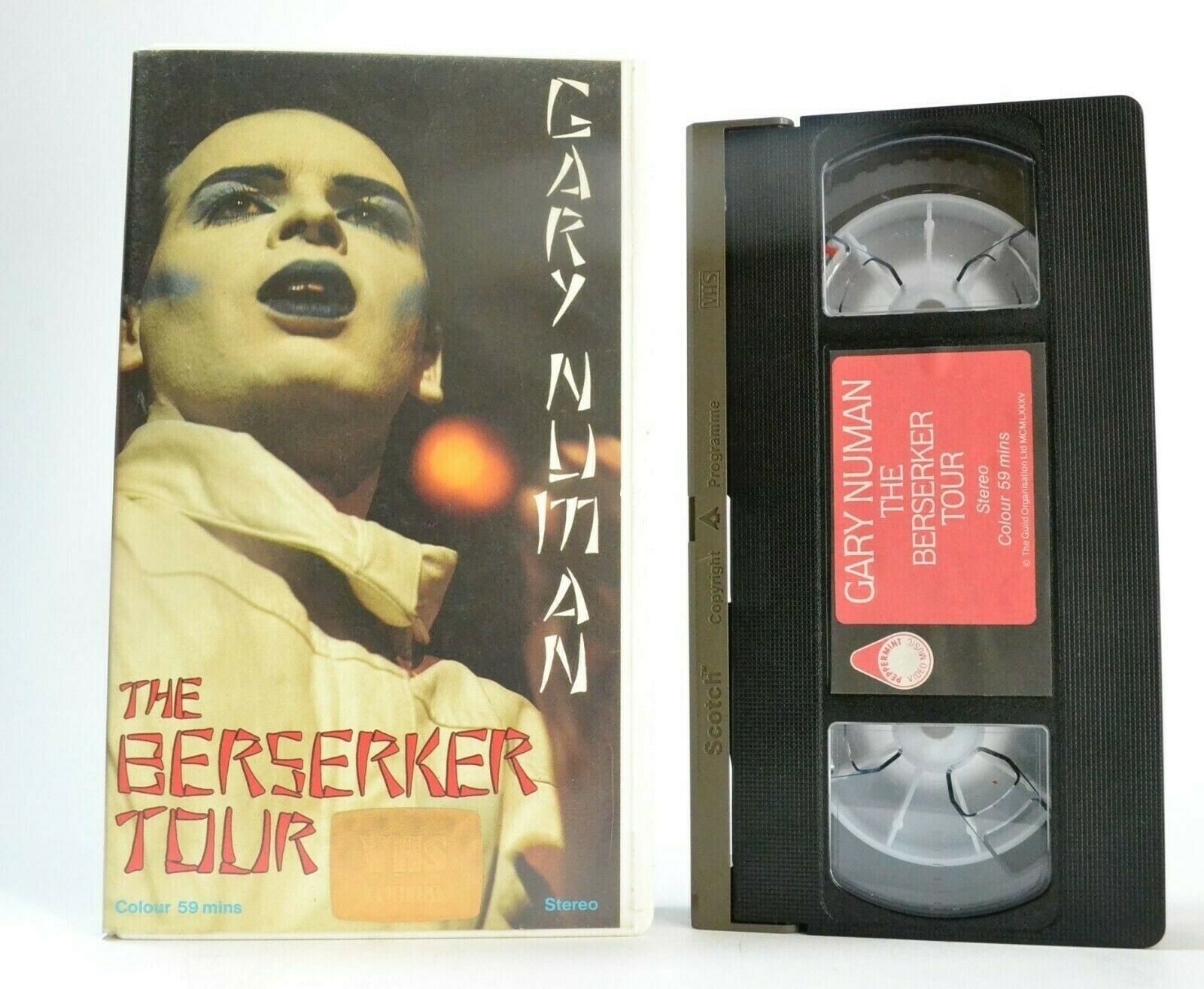 Gary Numan: The Berserker Tour - (1984) Hammersmith Odeon - Concert - Pal VHS-