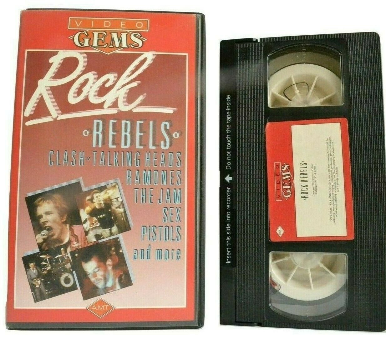 Rock Rebels: The Clash - Talking Heads - Ramones - Sex Pistoles - The Jam - VHS-