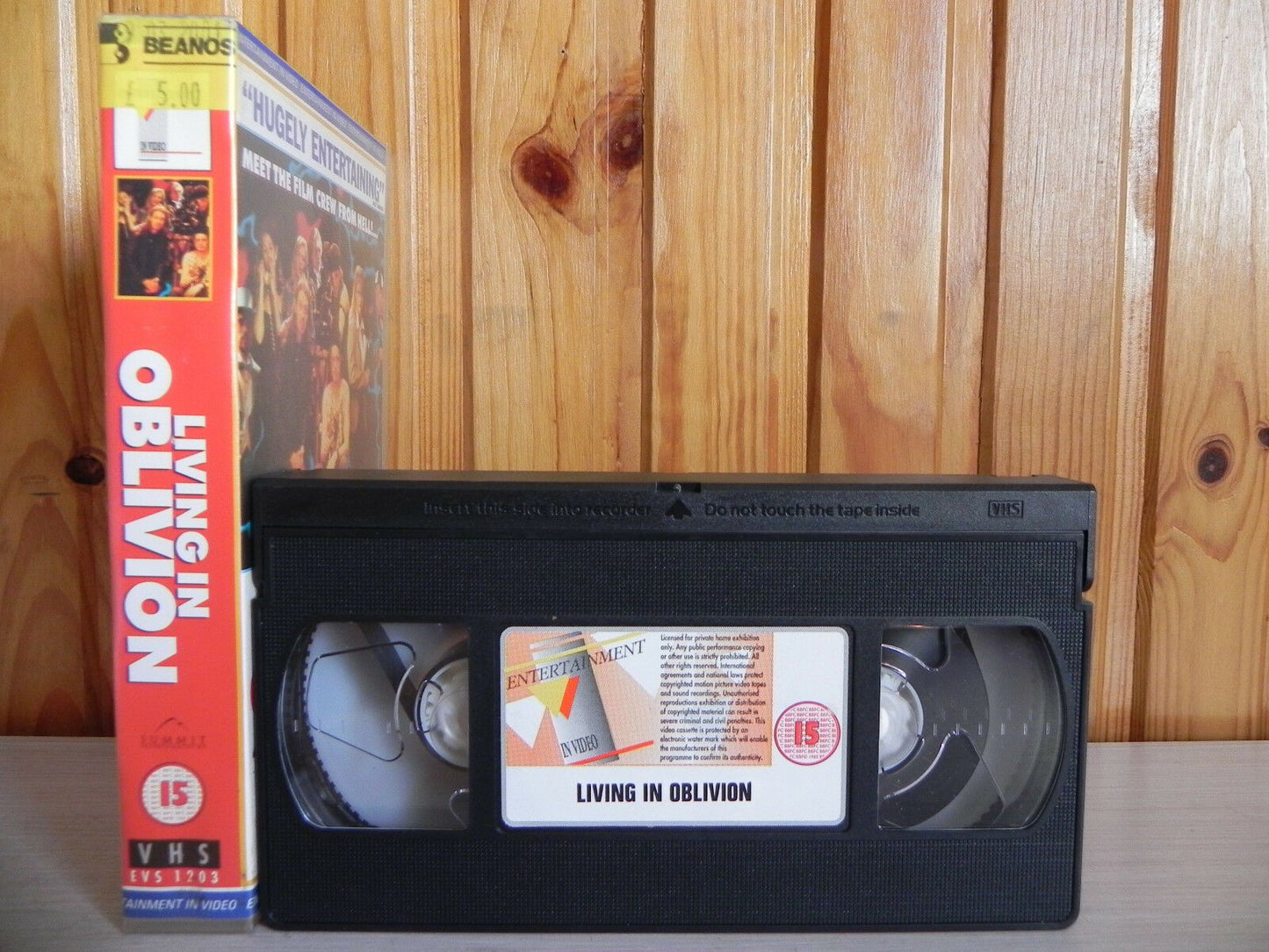 Living In Oblivion - Hilarious - Excellent - So Funny It Hurts - Pal VHS-