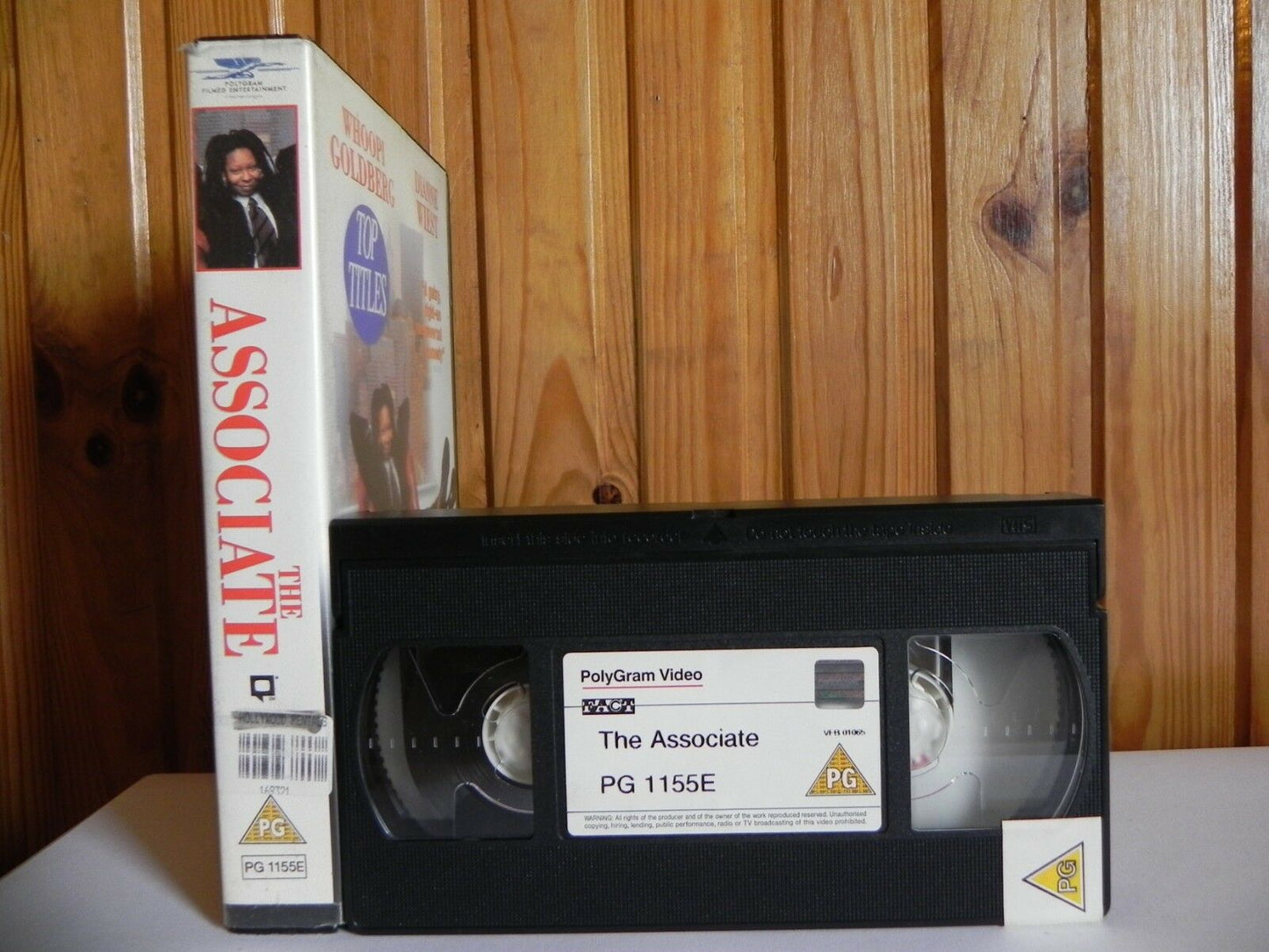 The Associate - PolyGram - Comedy - Ex-rental - Whoopi Goldberg - Big Box - VHS-