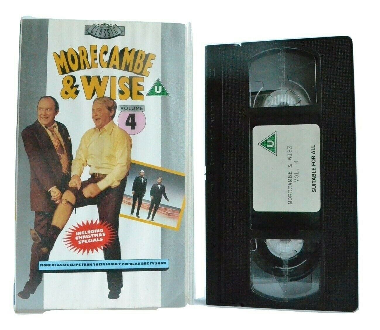 Morecambe And Wise: Volume 4 - Classic BBC TV Show - Gold Entertainment - VHS-