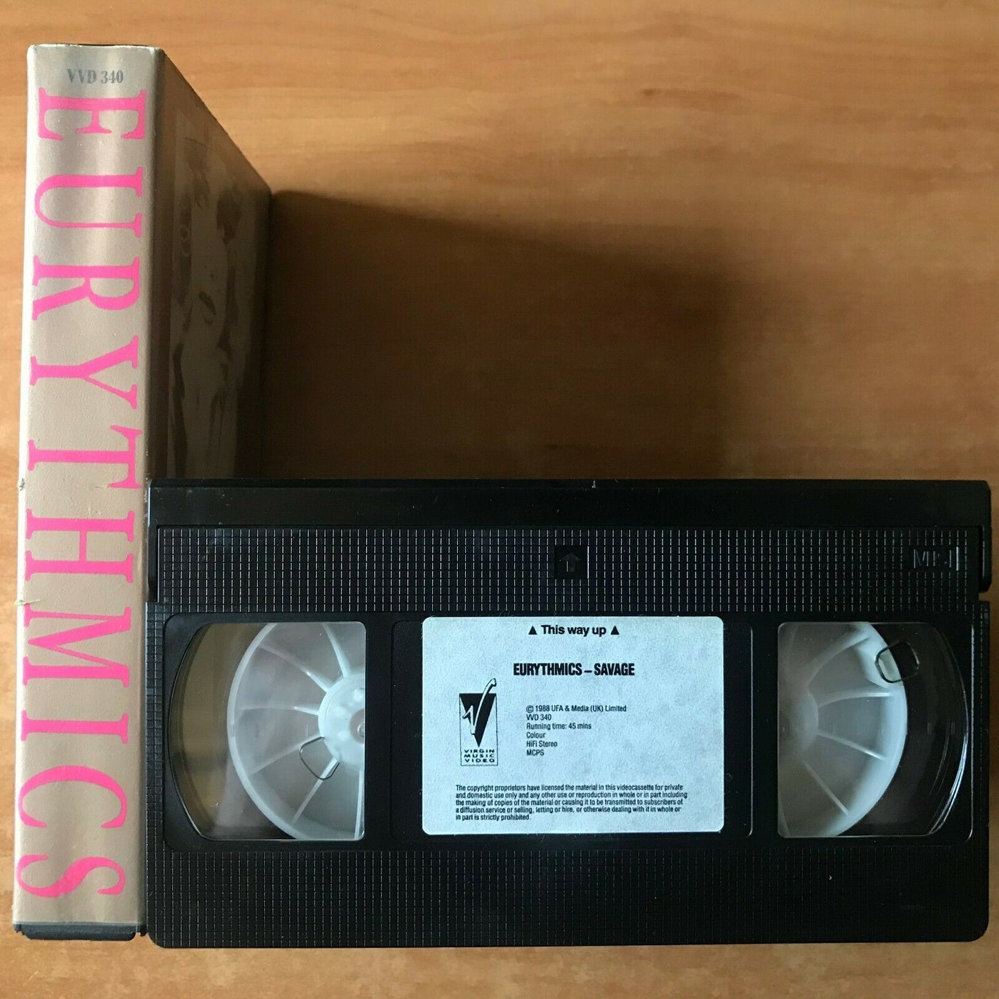 Eurythmics: Savage [Music Videos]: "Wide Eyed Girl" - Annie Lennox - Music - VHS-