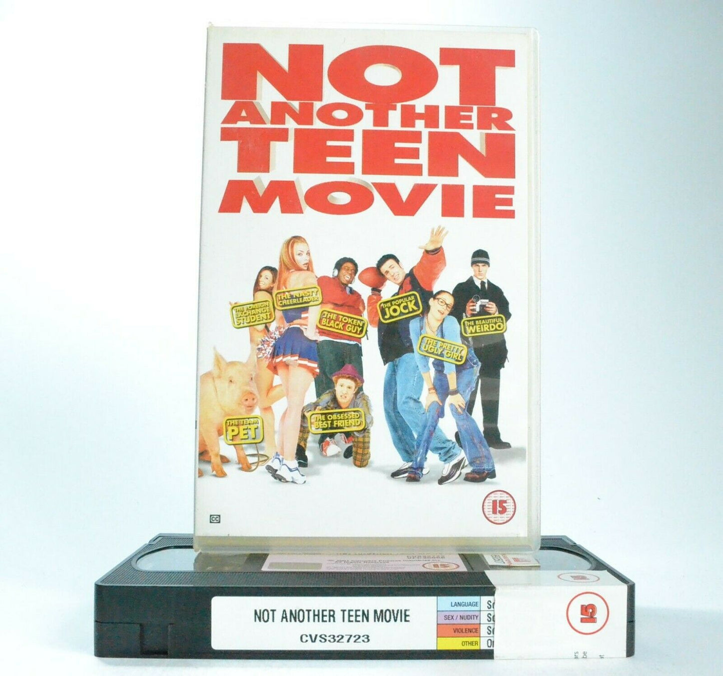 Not Another Teen Movie: Comedy (2001) - Large Box - Teen Movies Parody - Pal VHS-