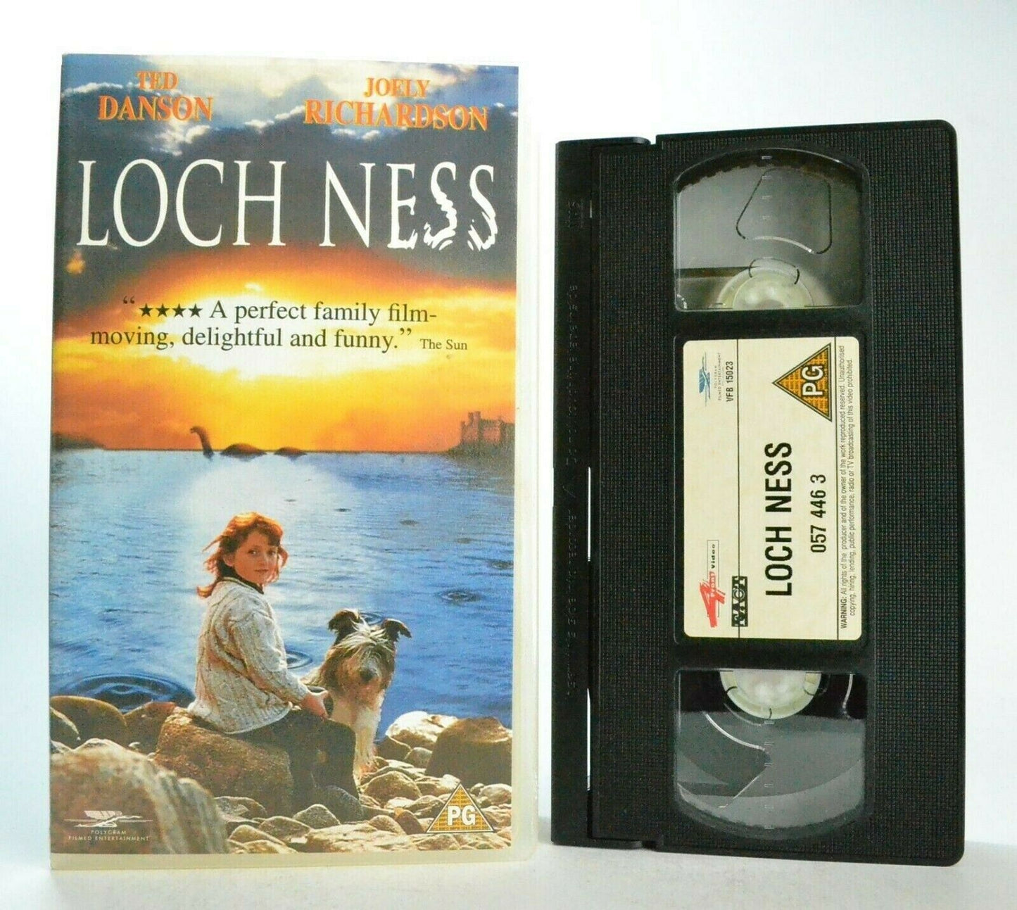 Loch Ness: Family Drama (1996) - Iconic Creature - T.Danson/J.Richardson - VHS-