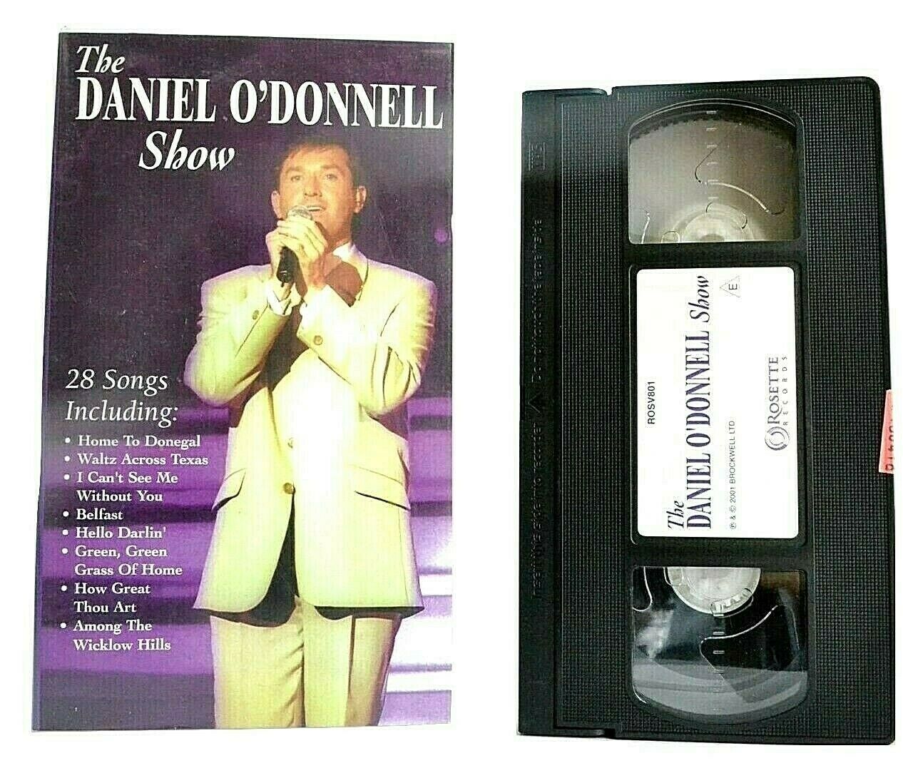 The Daniel O'Donnell Show - Live Performance - Killarney/Ireland - Music - VHS-