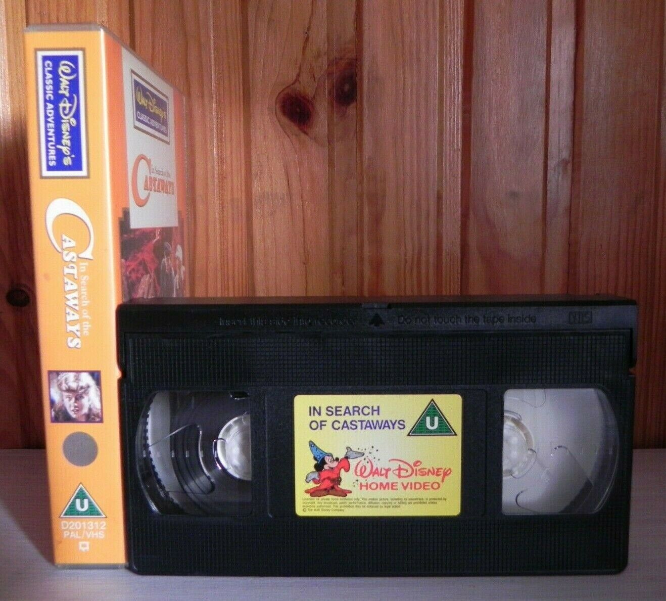 In Search Of The Castaways (1962): Based On Jules Verne Novel - Kids - Pal VHS-