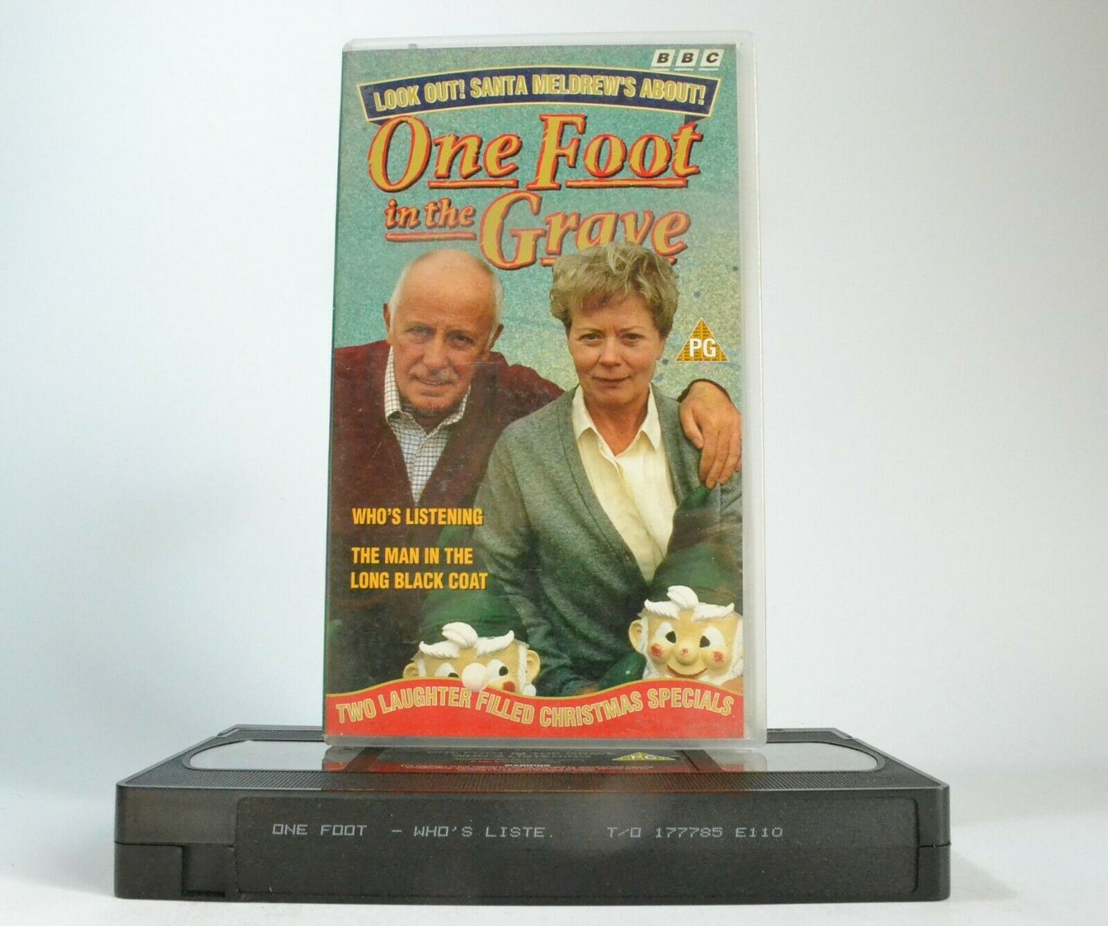 One Foot In The Grave: Who's Listening [Christmas Edition] BBC Series - Pal VHS-