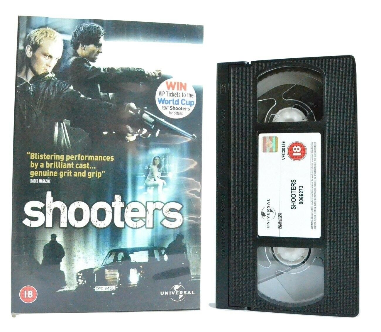 Shooters: British Crime Drama (2002) - Large Box - A.Dunbar/A.Howard - Pal VHS-