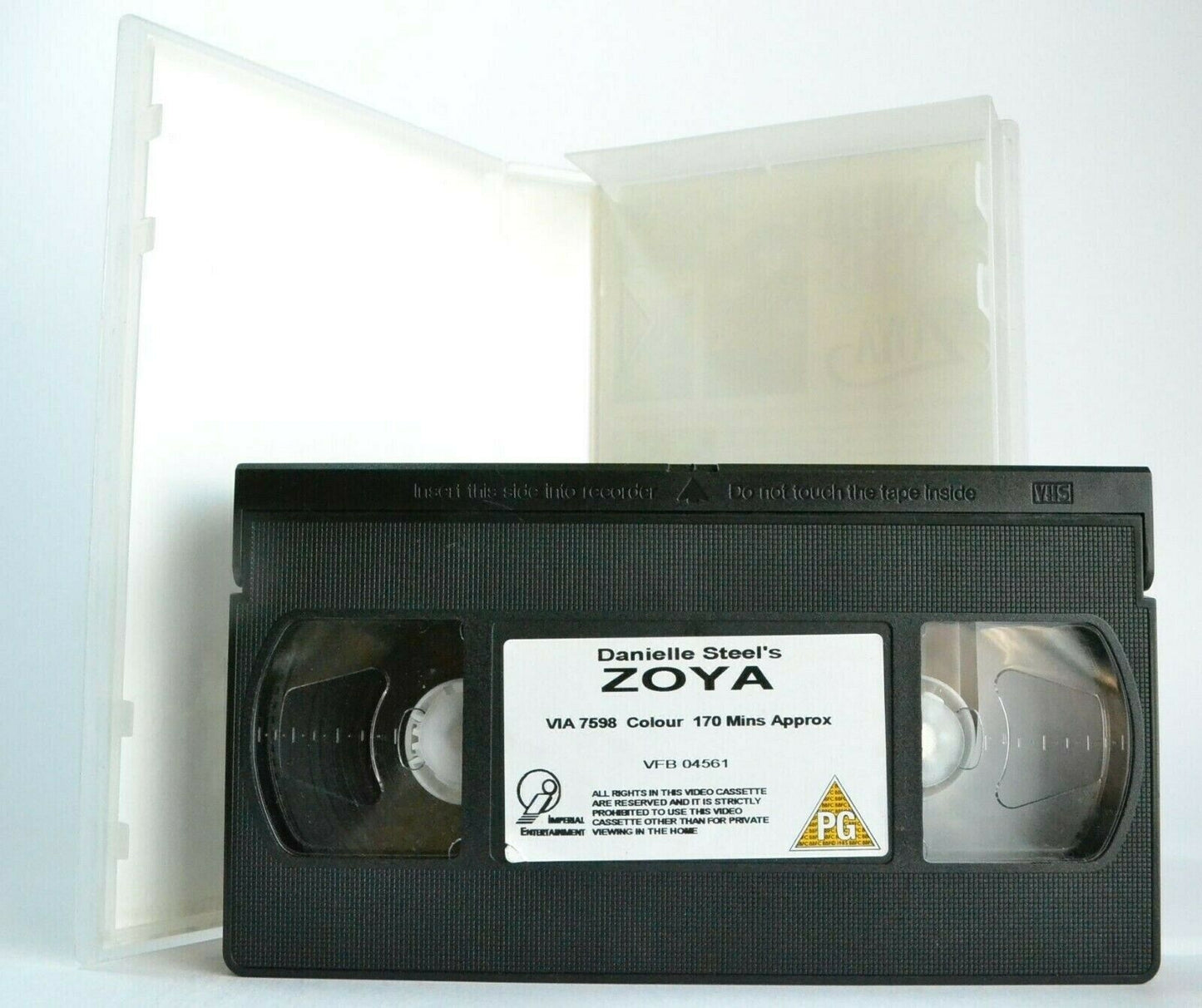 Zoya; [Danielle Steel] - (1995) TV Romantic Drama - Melissa Gilbert - Pal VHS-