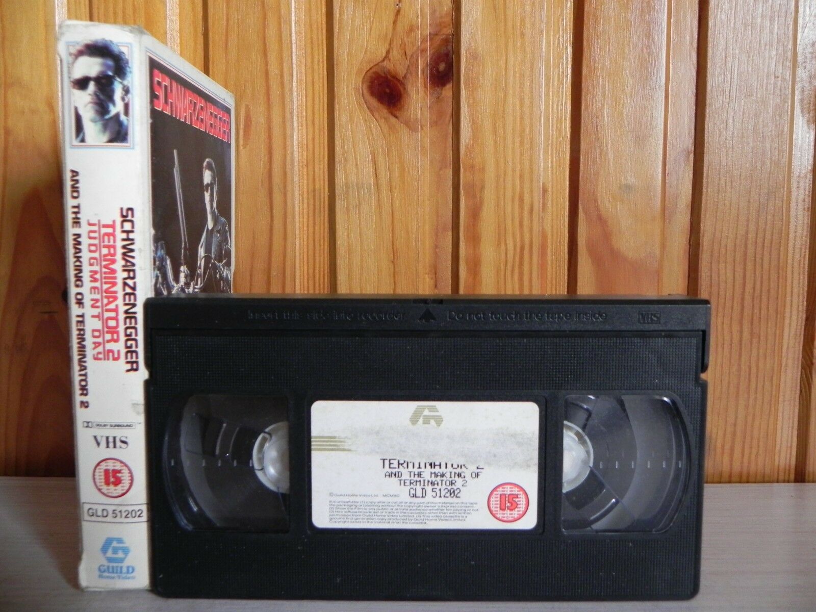 Terminator 2 (+ Making Of ); [Guild] Carton Box - Action Sci-Fi - Schwarzenegger - Pal VHS-