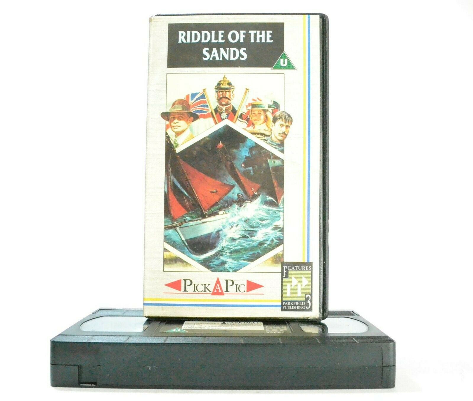 Riddle Of The Sands: Based On E.Childers Novel - Spy Thriller (1979) - Pal VHS-