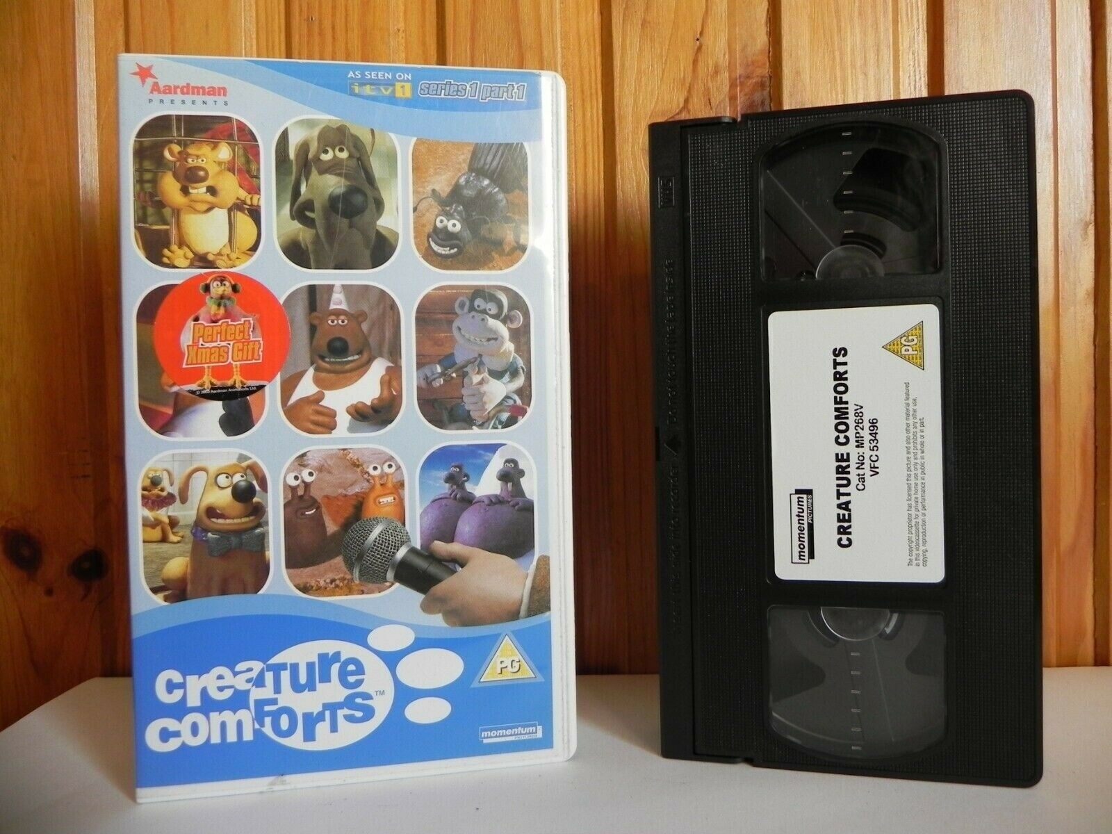 Creature Comforts - From Creators Of Wallace And Gromit - Animated - Pal VHS-