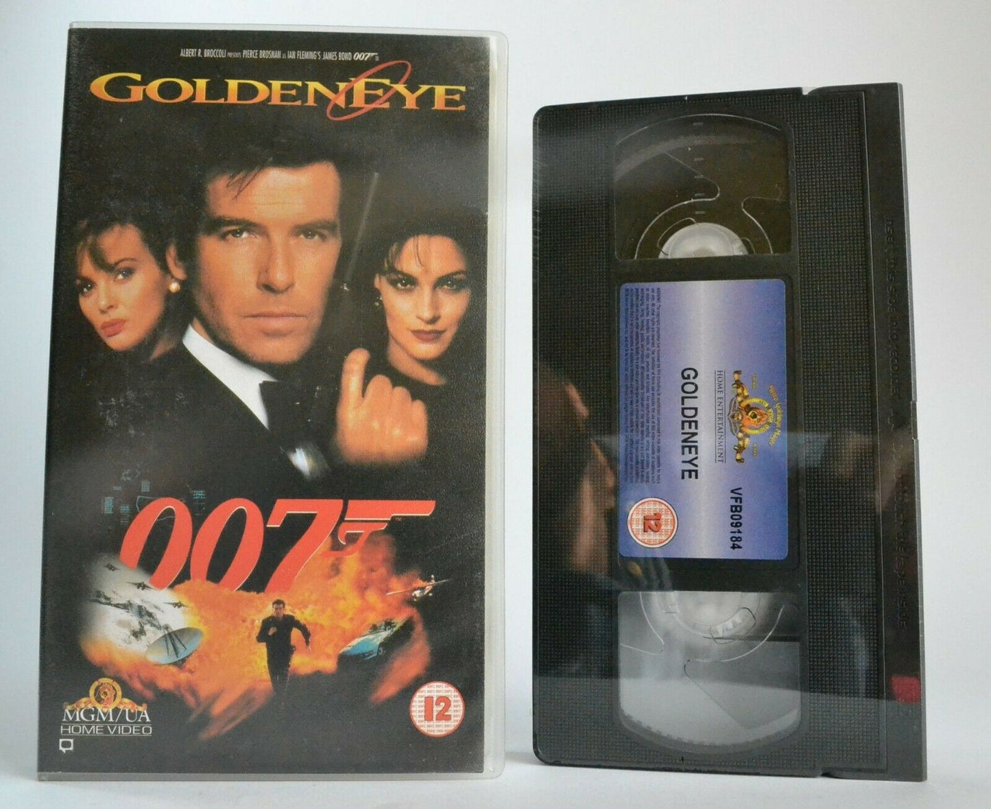 Goldeneye (1996); [Brand New Sealed] - Spy Action - Pierce Brosnan - Pal VHS-