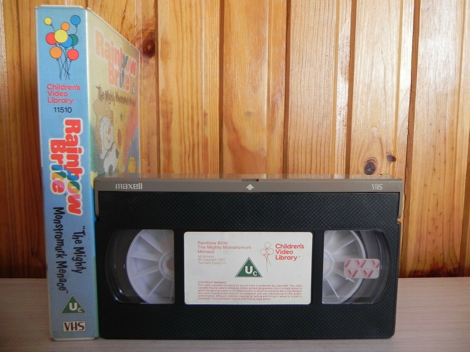 Rainbow Brite - The Mighty Monstromurk Menace - Children's Video - Pal VHS-