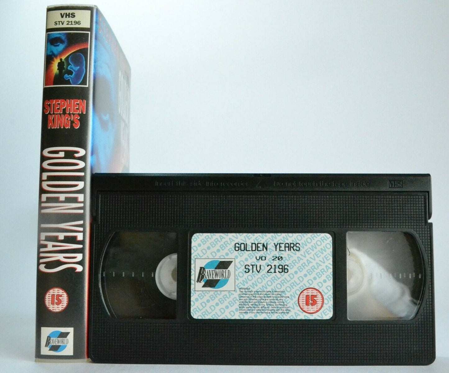 Golden Years: By Stephen King - (1992) Braveworld - TV Sci-Fi Thriller - Pal VHS-