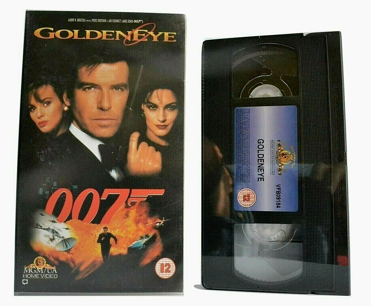 Goldeneye (1996); [Brand New Sealed] - Spy Action - Pierce Brosnan - Pal VHS-