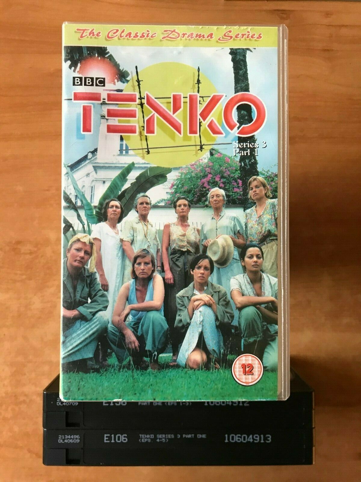 Tenko; (Series 3, Part 1) BBC Drama - TV Series - Patricia Lawrence - Pal VHS-