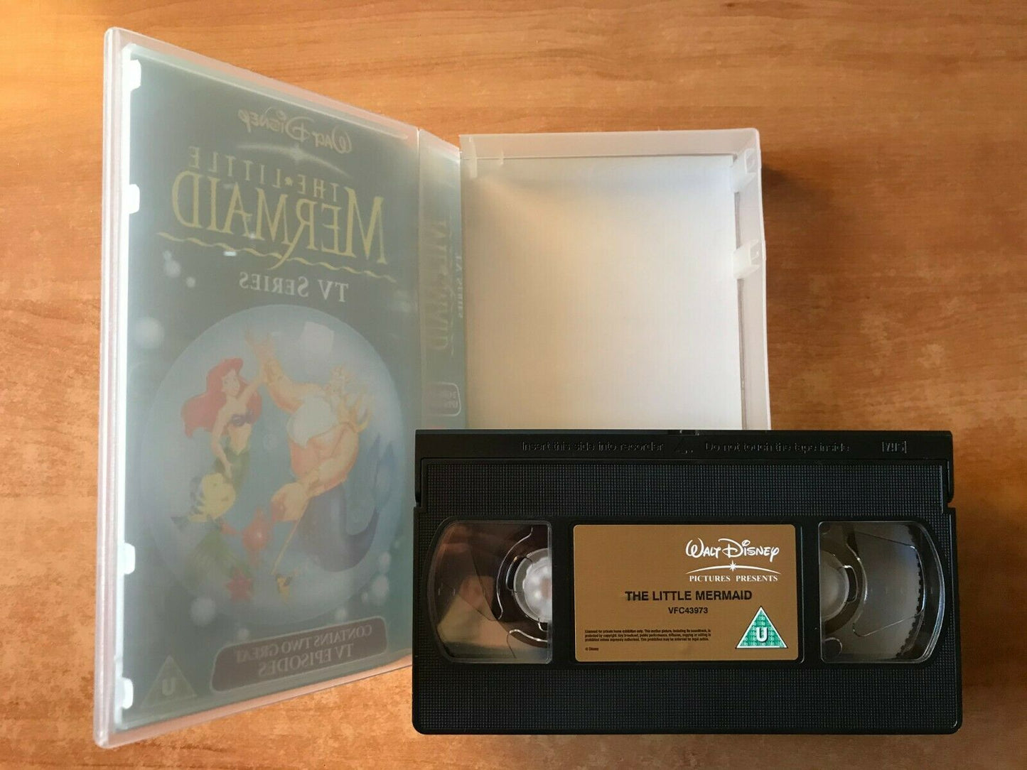 The Little Mermaid (TV Series): King Crab [Walt Disney] Animated - Kids - VHS-