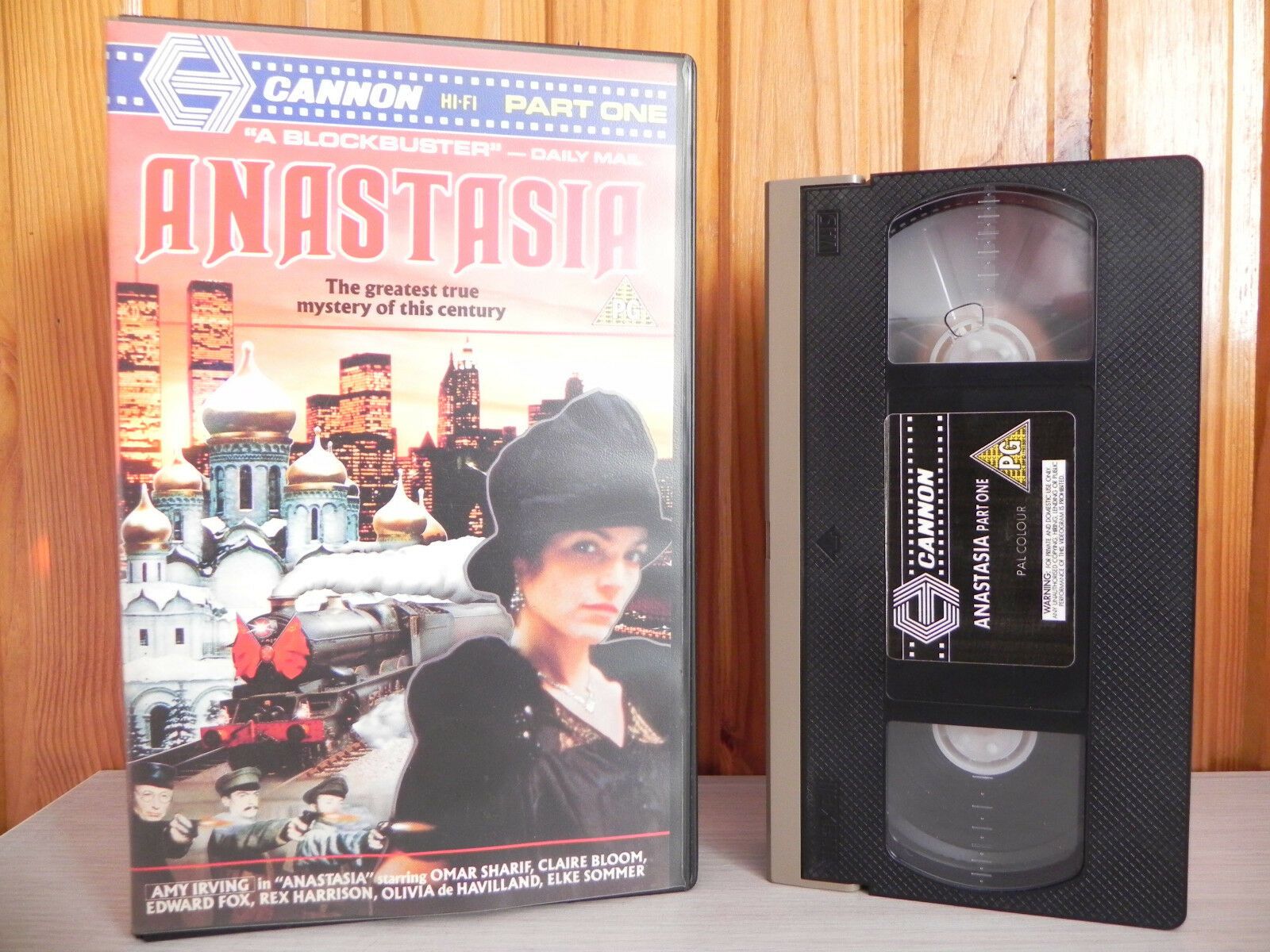 Anastasia - Cannon - Amy Irving - Noble Ancestry - Drama - Russia-Germany - VHS-