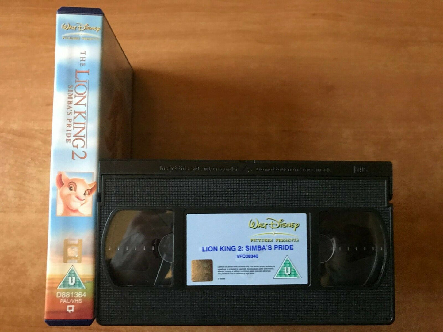 The Lion King 2: Simba's Pride [Disney] Animated Adventures - Kids - Pal VHS-