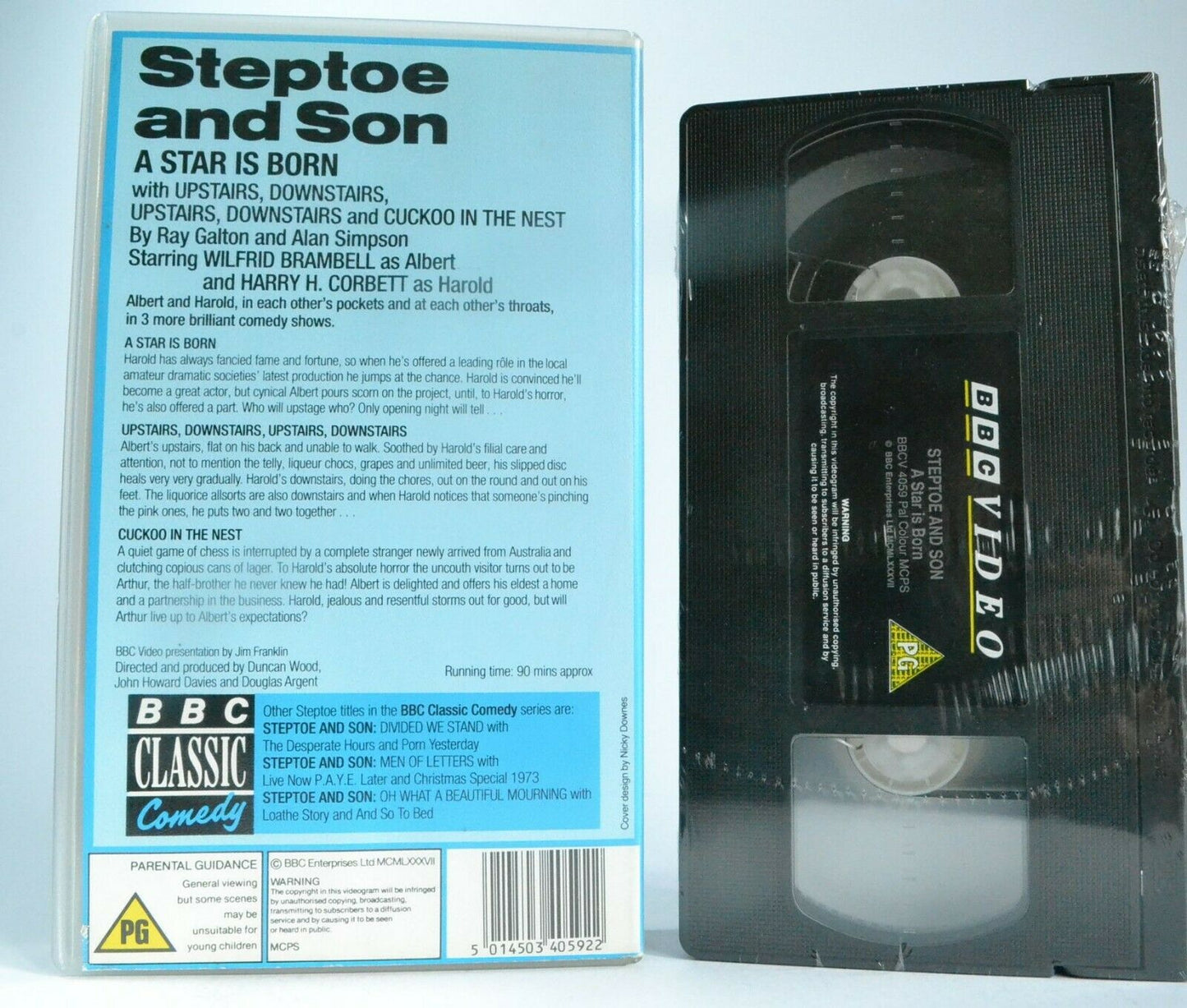 Steptoe And Son: A Star Is Born [BBC Classic] Comedy (Brand New Sealed) - VHS-