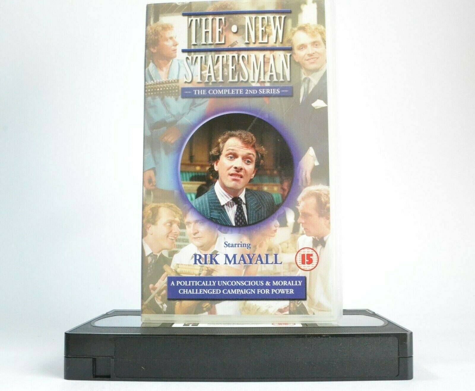 The New Statesman: Complete 2nd Series - British Sitcom - Rik Mayall - Pal VHS-