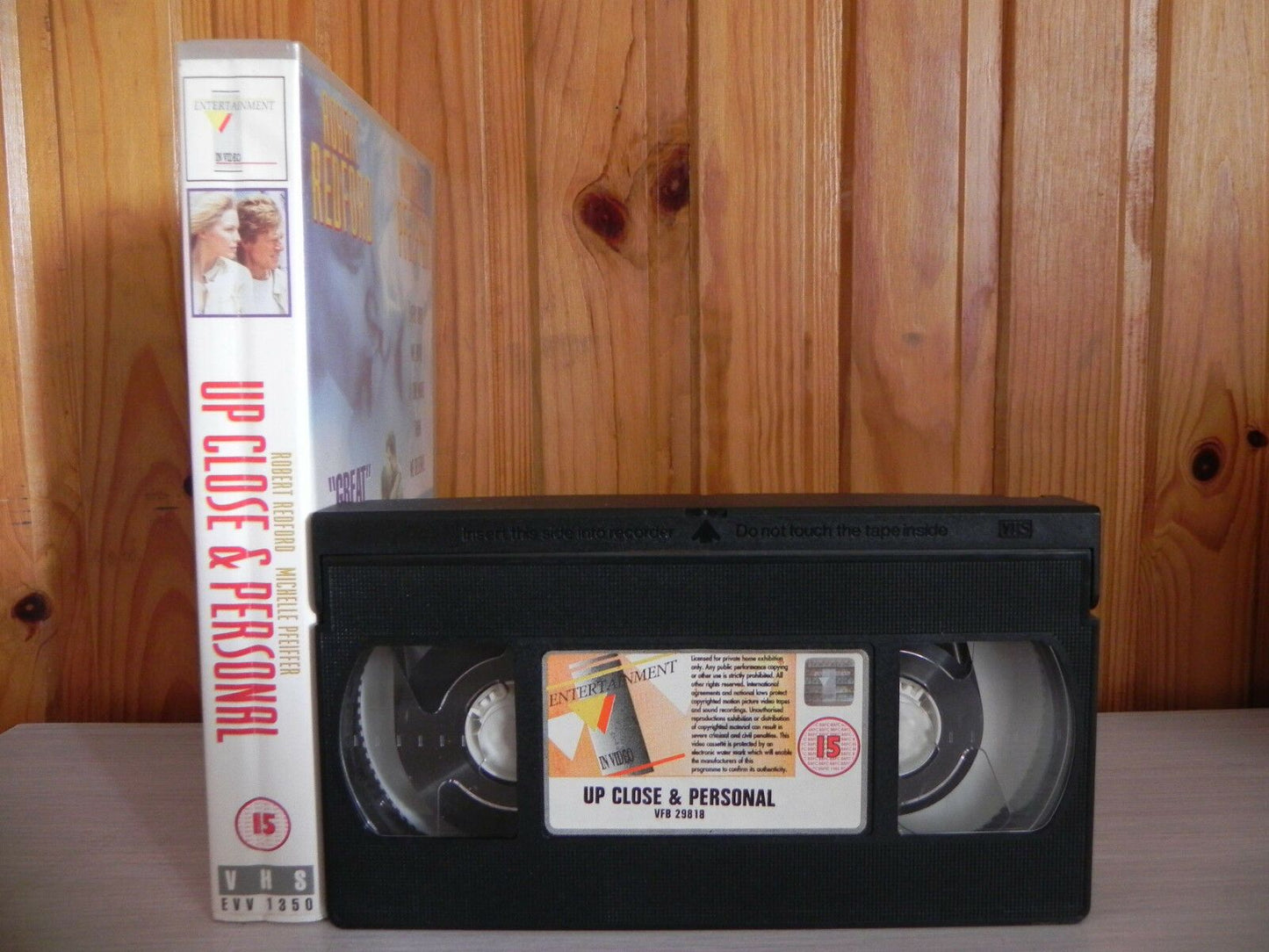 Up Close And Personal - "Celine Dion" Soundtrack - Drama - Redford - Pal VHS-