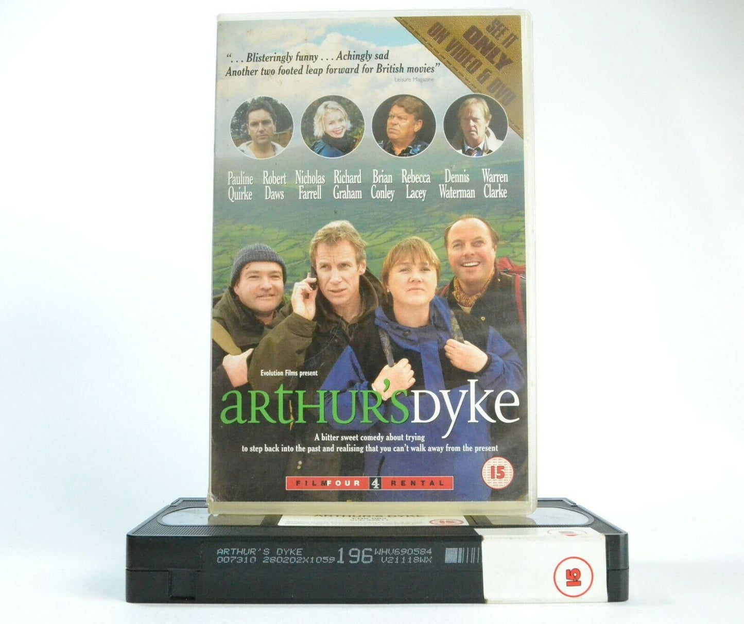 Arthur's Dyke (2001): British Drama Comedy - Large Box - P.Quirke/B.Conley - VHS-
