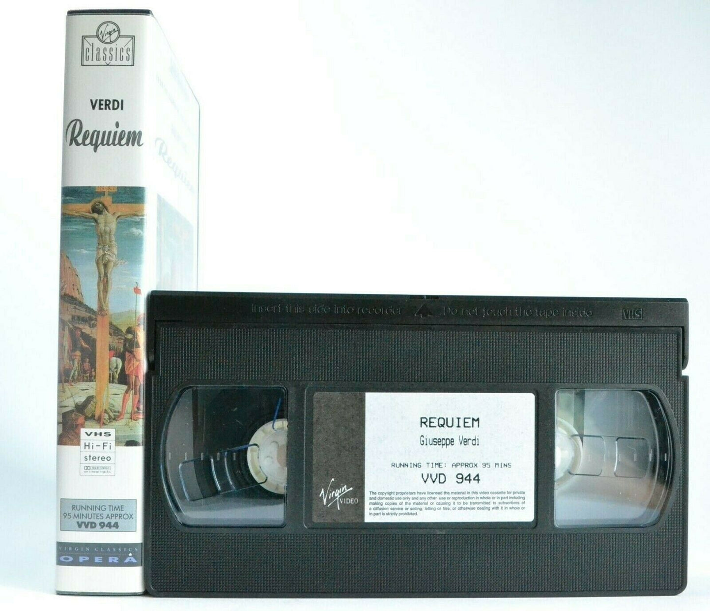 Giuseppe Verdi: Requiem - Edinburgh Festival - London Symphony Orchestra - VHS-