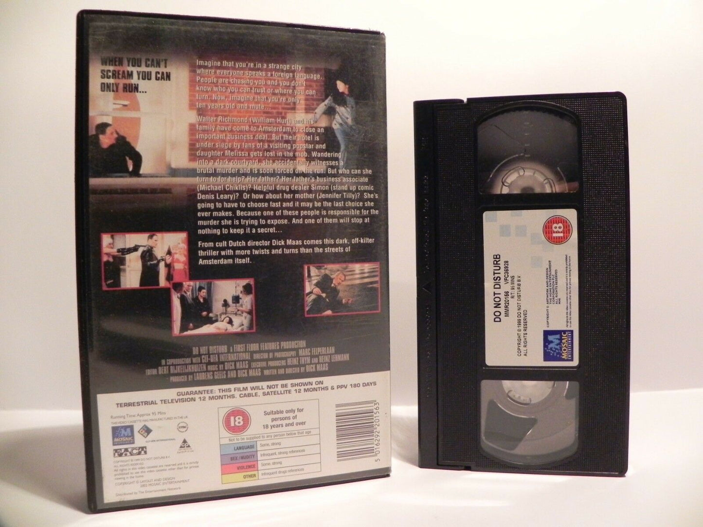 Do Not Disturb: Silent Witness (1999) Dutch / German Mystery by Dick Maas - VHS-