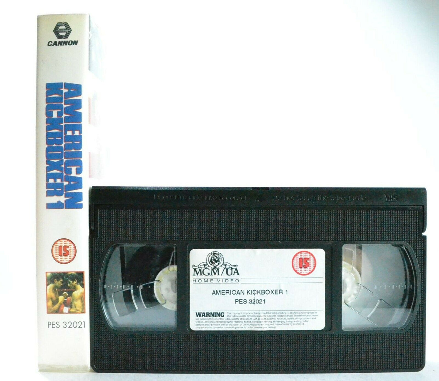 American Kickboxer 1: John Barrett - Bloodsport Martial Art - Action Video - VHS-