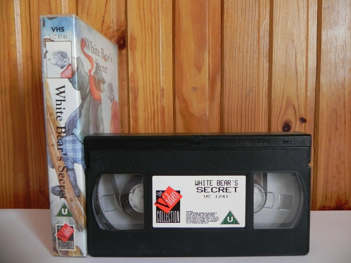 White Bear's Secret - The Video Collection - Animated - Children's - Pal VHS-