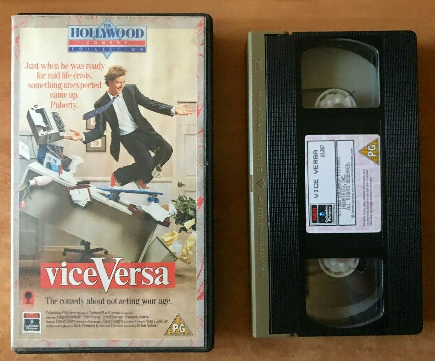 Vice Versa (1988);[F. Anstey] Fantasy Comedy - Fred Savage/Judge Reinhold - VHS-