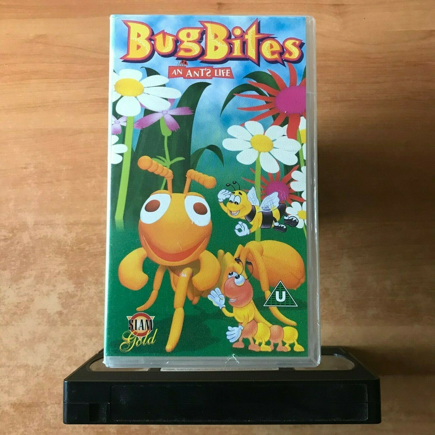 Bug Bites: An Ant's Life [Slam Gold] Animated Adventures - Children's - Pal VHS-