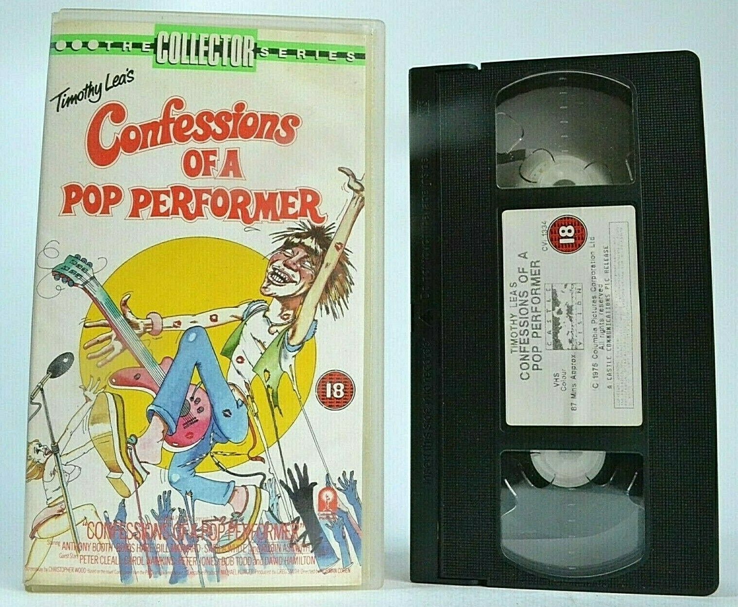 Confessions Of A Pop Performer (1975) [Collector Series] -<Timothy Lea>- VHS-