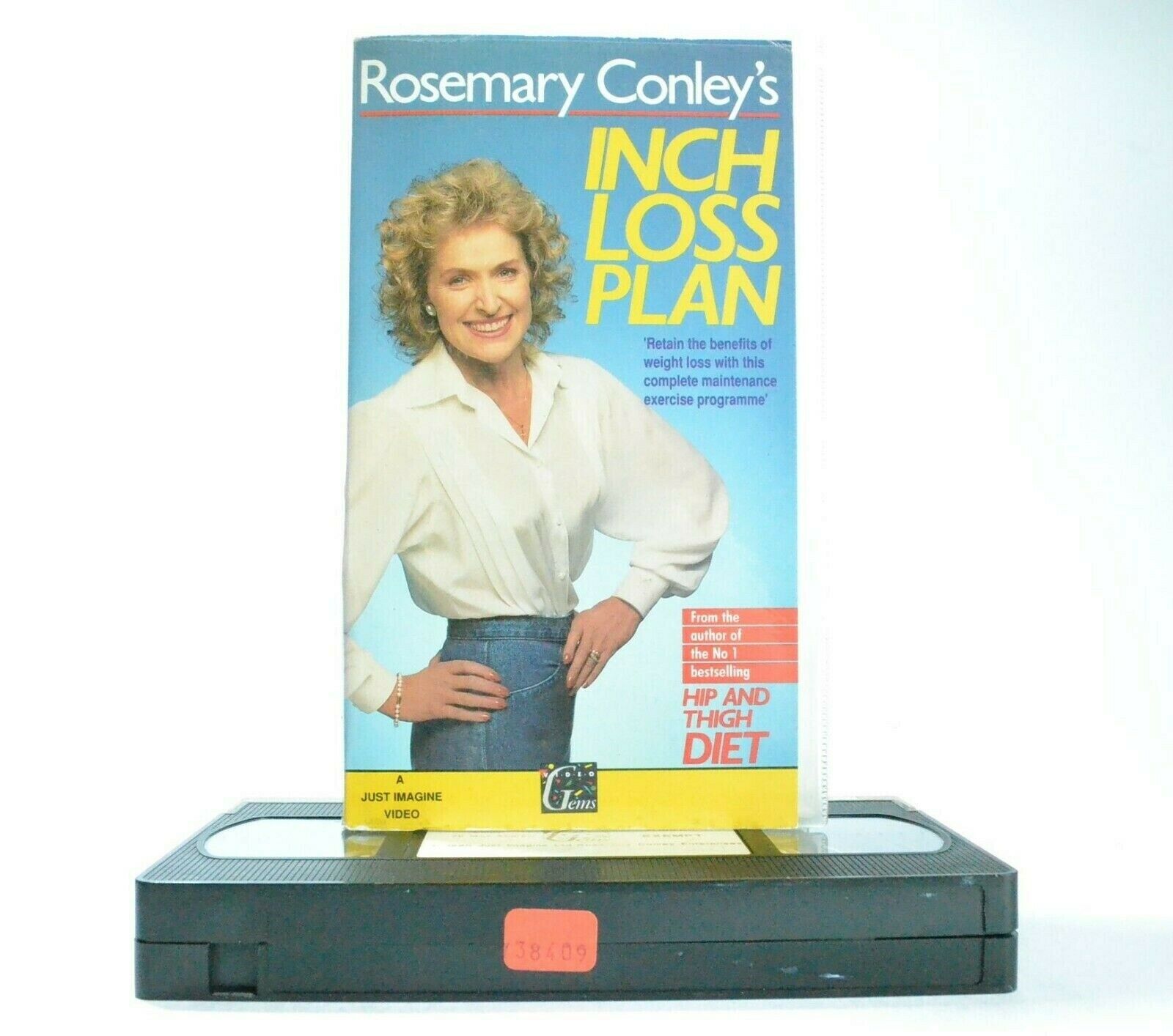 Inch Loss Plan: By Rosemary Conley - Exercise Programme - Fitness Workout - VHS-