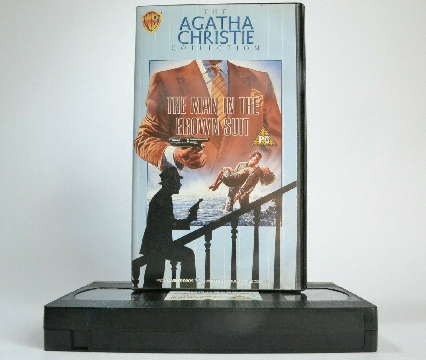 The Man In The Brown Suit; [Agatha Christie]: (1989) Made For T.V. - Crime - VHS-