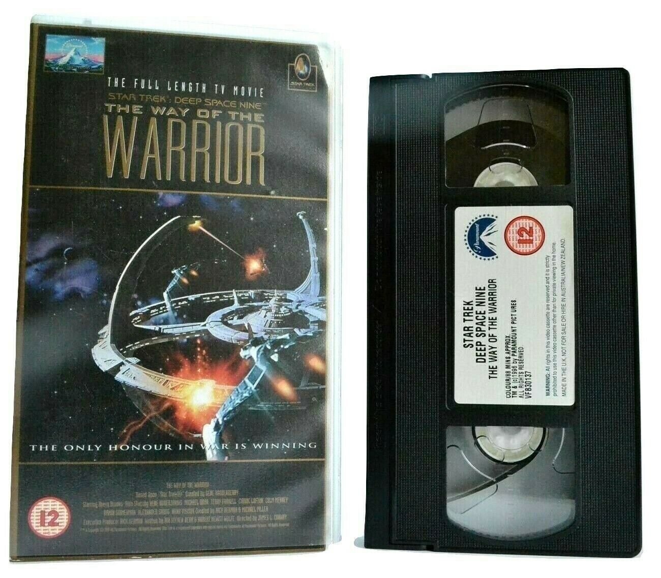 Star Trek: Deep Space Nine (DS9) -'The Way Of The Warrior'- Sci-Fi Series - VHS-