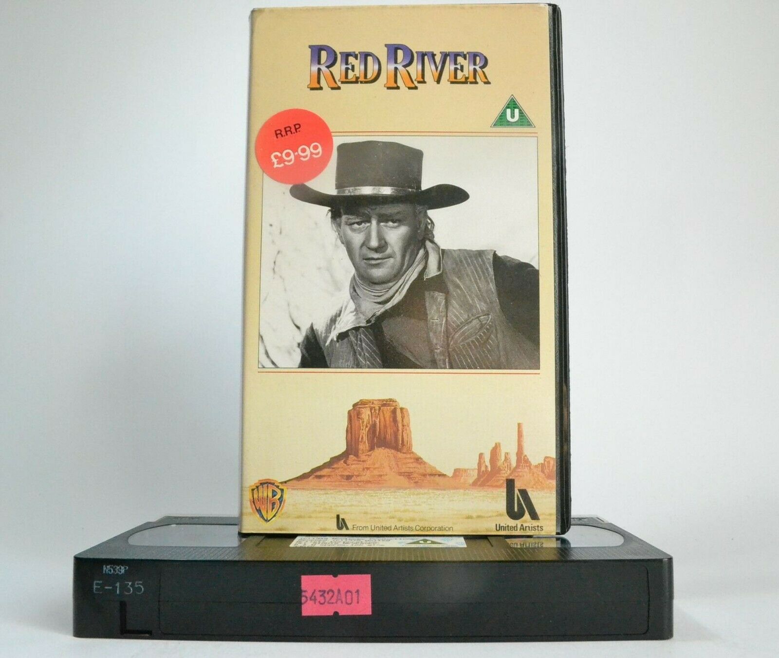 Red River (1948); [Howard Hawks] Action Adventure - Western - John Wayne - VHS-