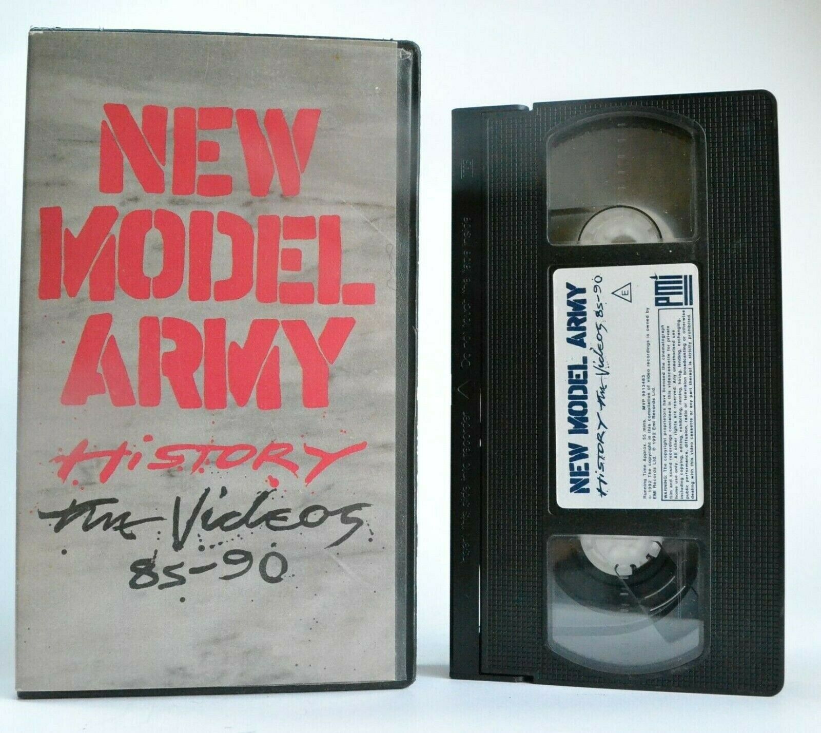 New Model Army: History (The Videos 85-90) - Independent Music - Rock - Pal VHS-