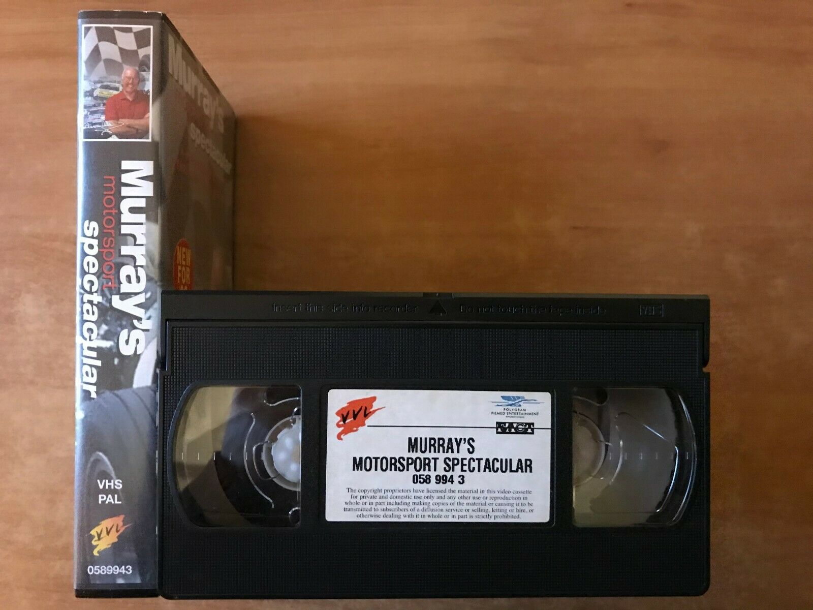 Motorsport Spectacular; [Murray Walker] Track Action - Dramatic Duels - Pal VHS-