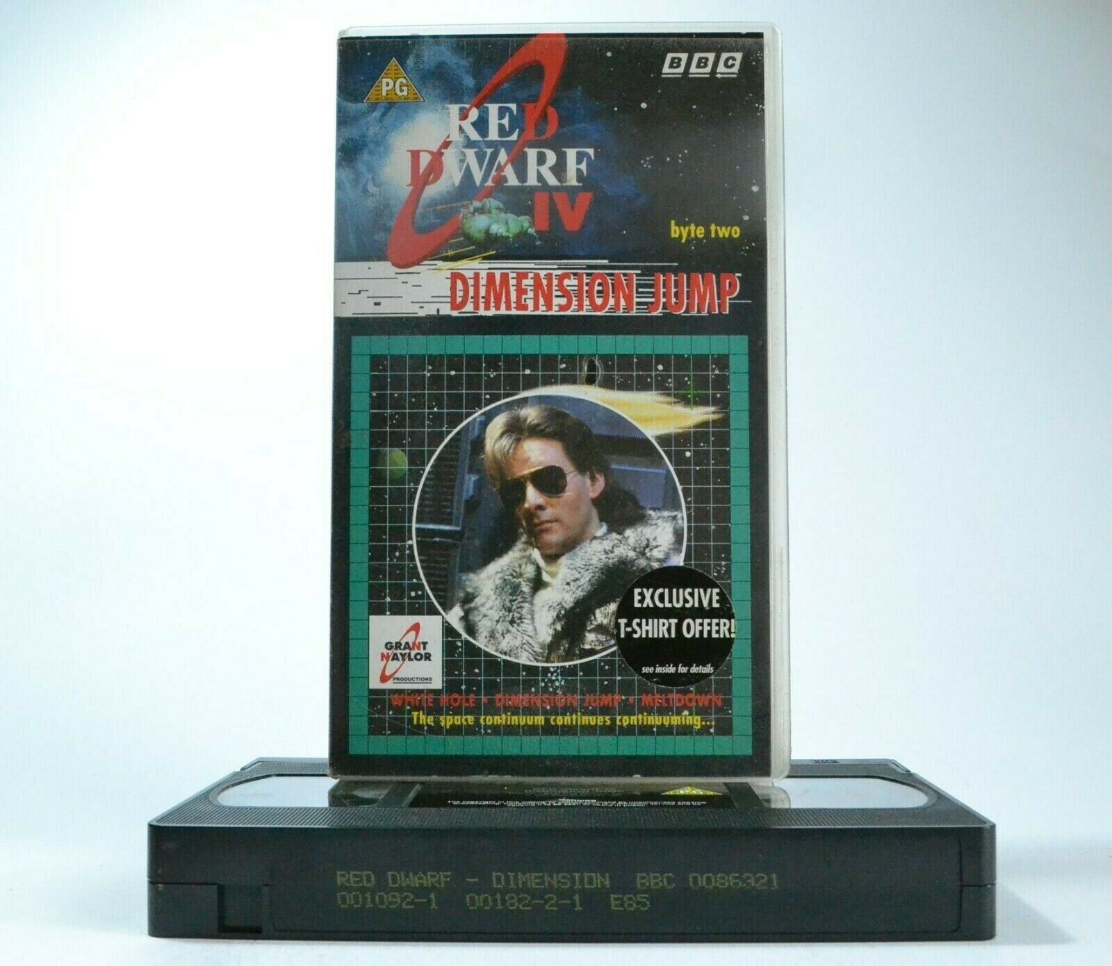 Red Dwarf 4: Dimension Jump - British Sci-Fi Comedy Franchise - 3 Episodes - VHS-