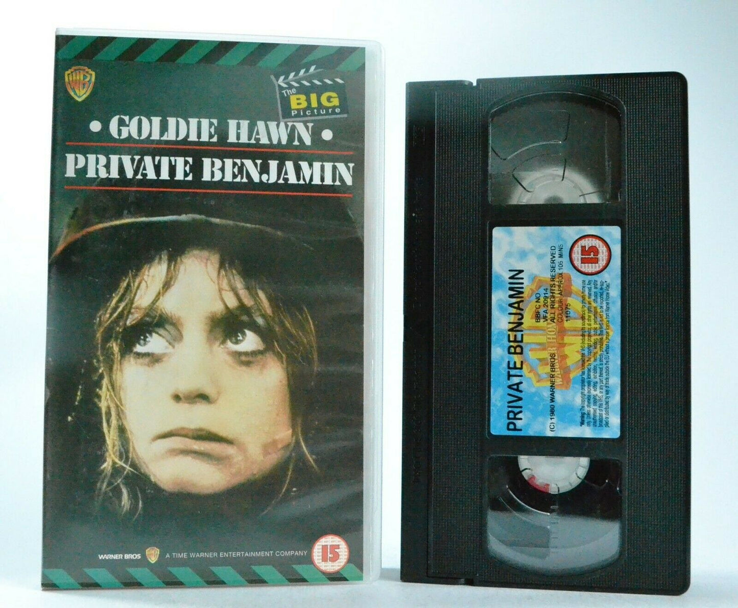 Private Benjamin: A Howard Zieff Film - Military Comedy - Goldie Hawn - Pal VHS-