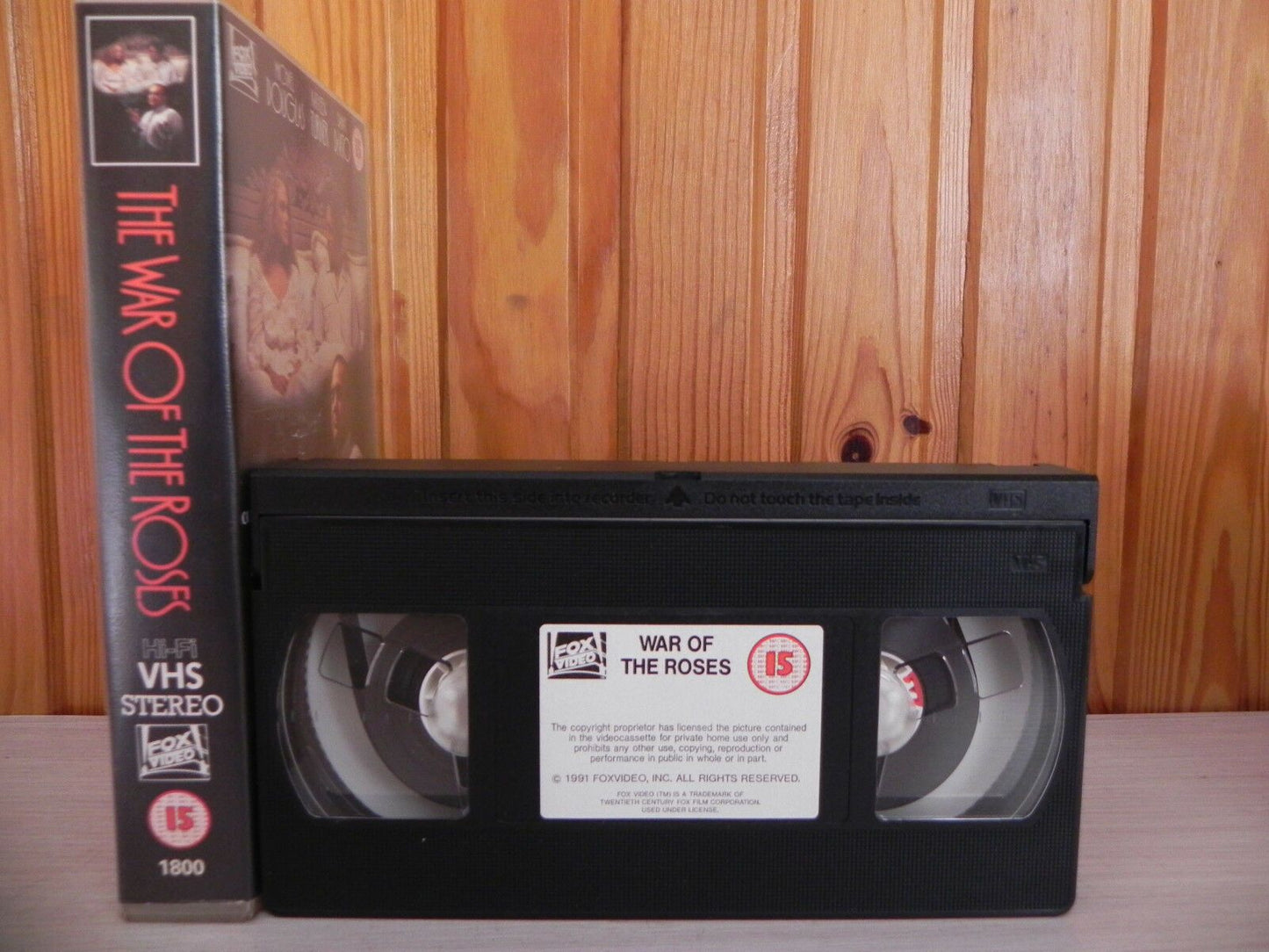 The War Of The Roses (1989): M.Douglas / K.Turner - Disaster Couple - Pal VHS-