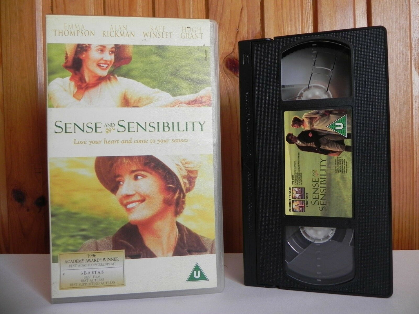 Sense And Sensibility - Columbia - Drama - Emma Thompson - Alan Rickman - VHS-