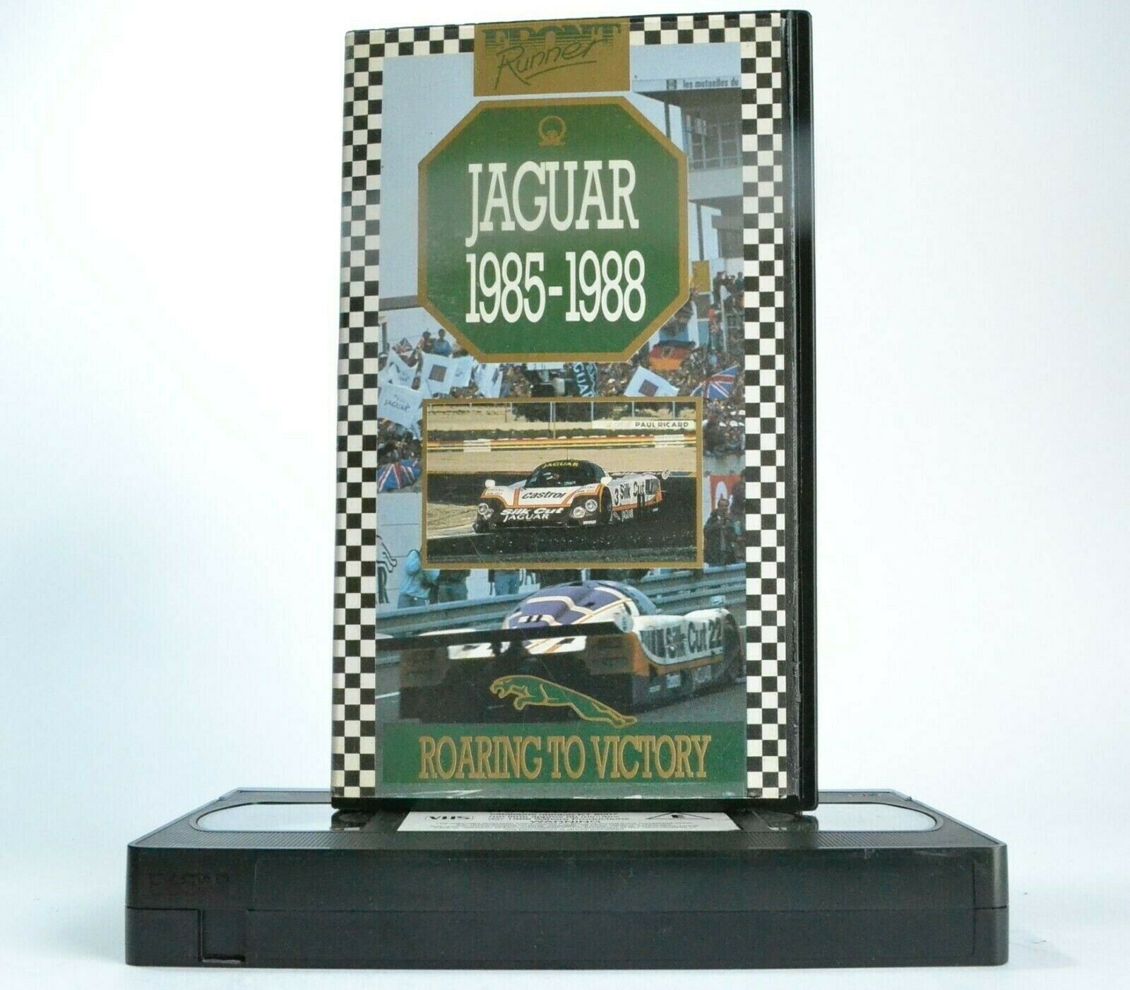 Jaguar (1985-1988): Roaring To Victory - Car Racing - Le Mans Victory - Pal VHS-