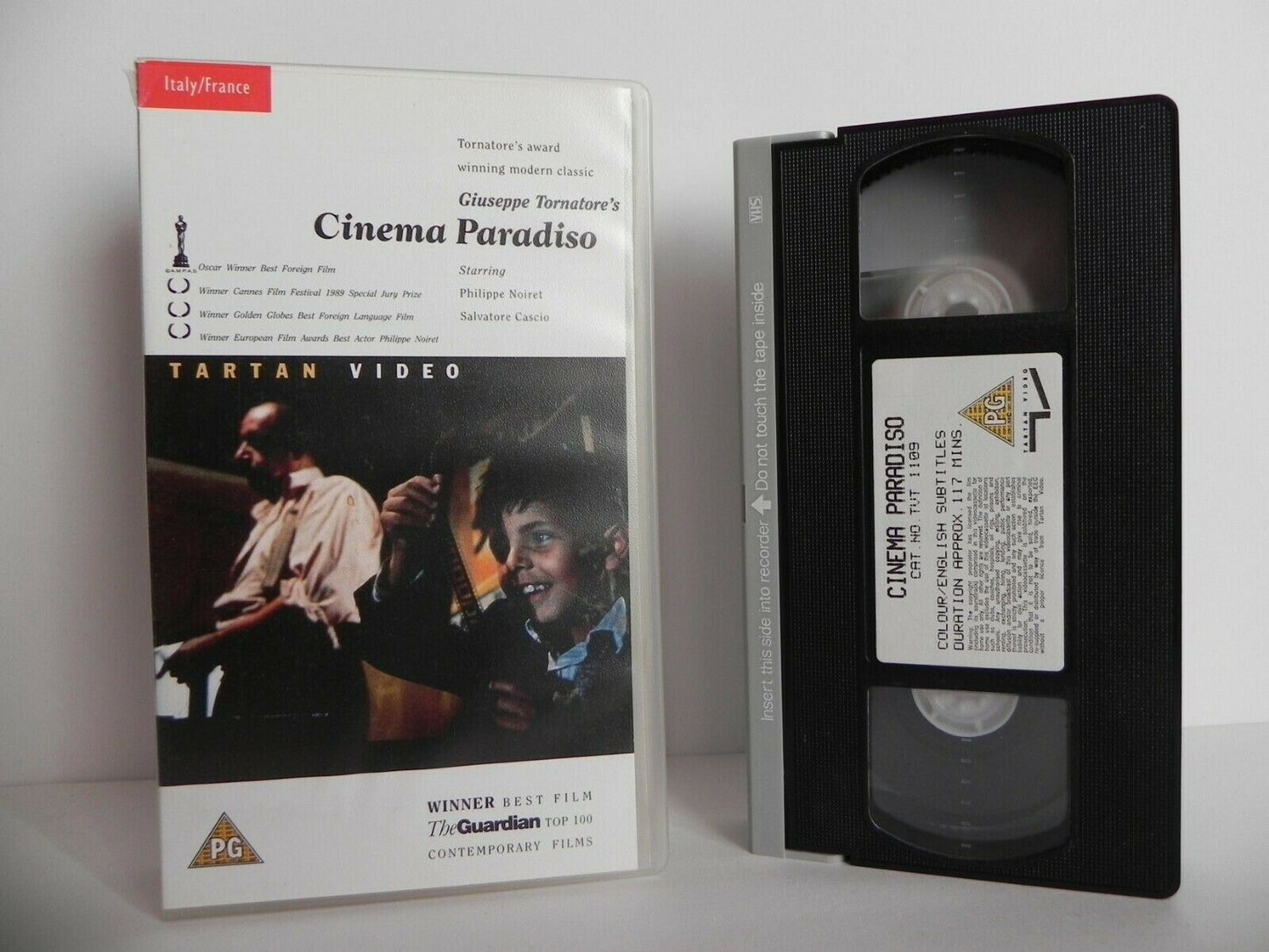 Cinema Paradiso - Modern Classic - Oscar Winner - Giuseppe Tornatore - Pal VHS-