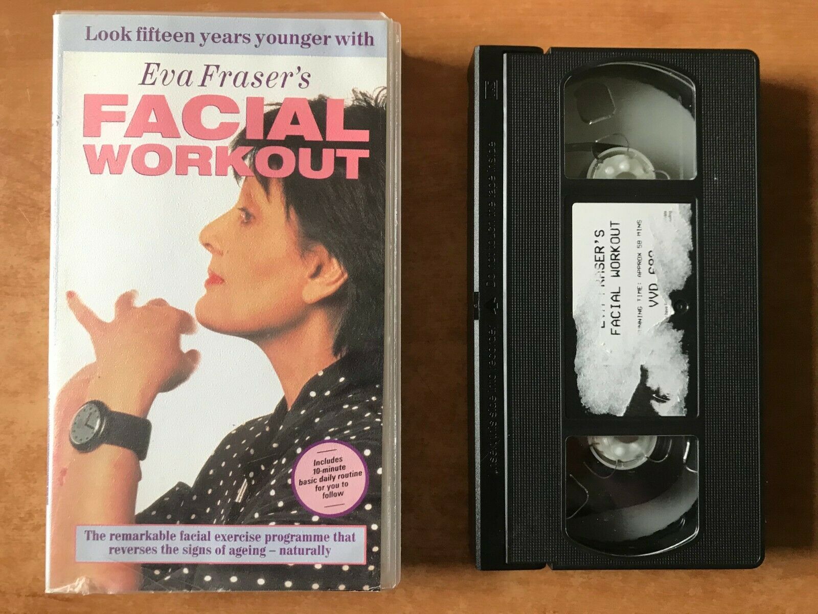 Facial Workout; [Eva Fraser]: Exercise Programme [Running Time: 58 mins] Pal VHS-