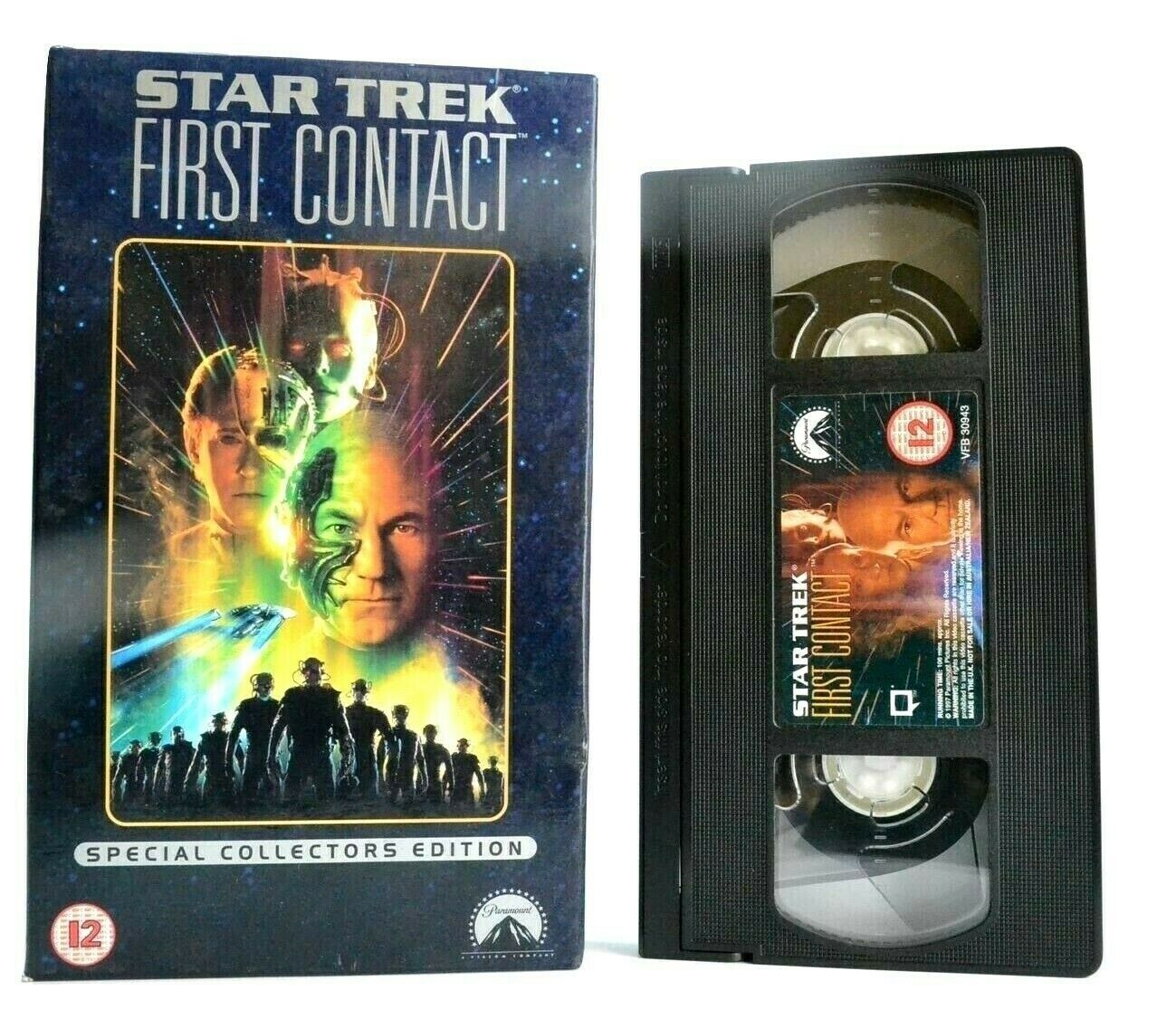 Star Trek First Contact: Collector's Edition - Space Opera - P.Stewart - VHS-