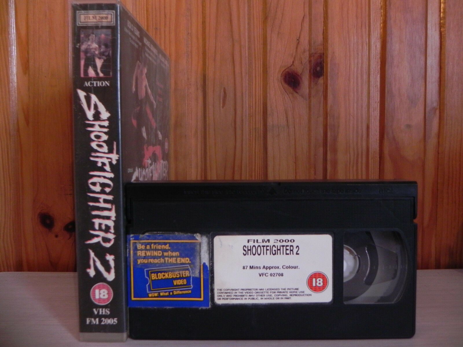 Shootfighter 2 - Illegal Underground - Fight Till Death - Kung-Fu - VHS-